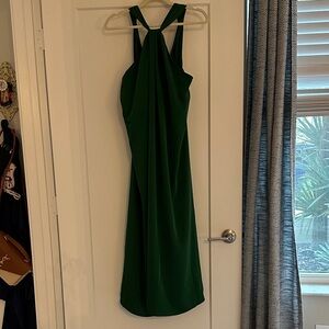 Banana Republic Green midi dress